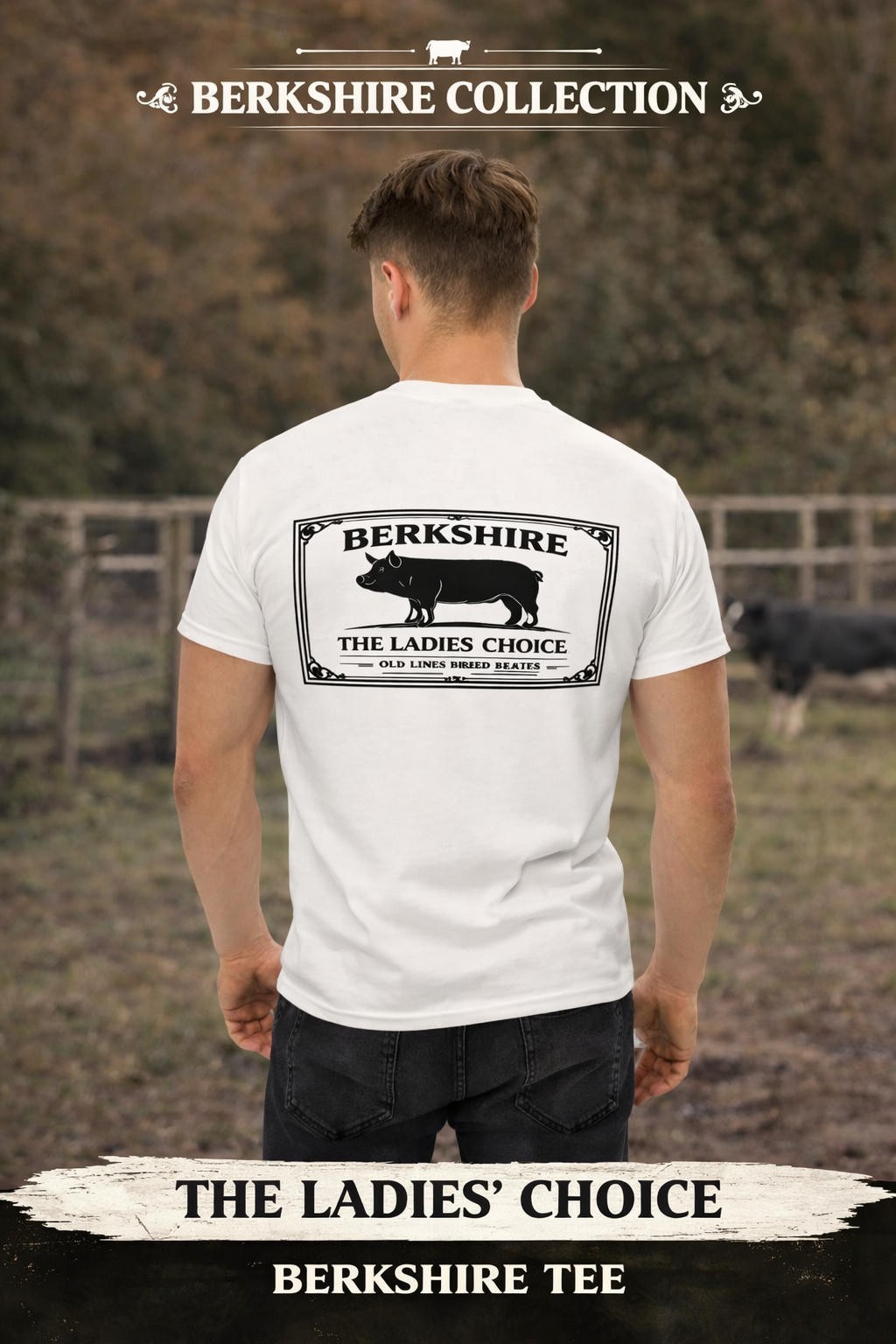 Berkshire “The Ladies’ Choice” Classic White Unisex Tee